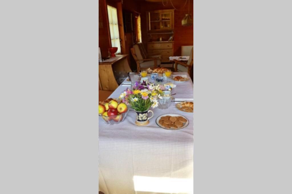 Chalet Wulli In Der Naehe Der Skianlagen ซาโวญิน ภายนอก รูปภาพ
