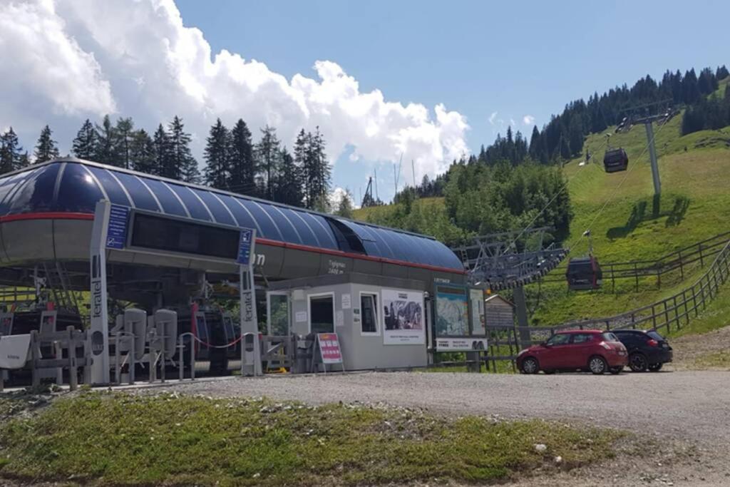 Chalet Wulli In Der Naehe Der Skianlagen ซาโวญิน ภายนอก รูปภาพ