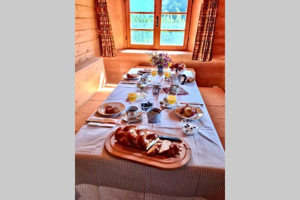Chalet Wulli In Der Naehe Der Skianlagen ซาโวญิน ภายนอก รูปภาพ