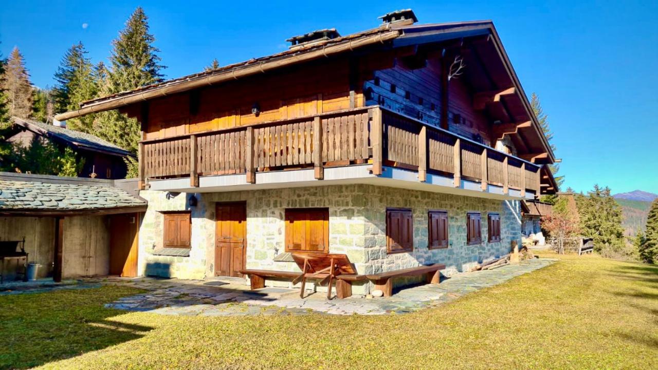 Chalet Wulli In Der Naehe Der Skianlagen ซาโวญิน ภายนอก รูปภาพ
