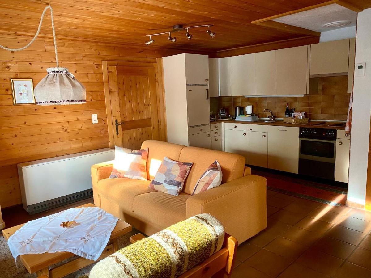 Chalet Wulli In Der Naehe Der Skianlagen ซาโวญิน ภายนอก รูปภาพ