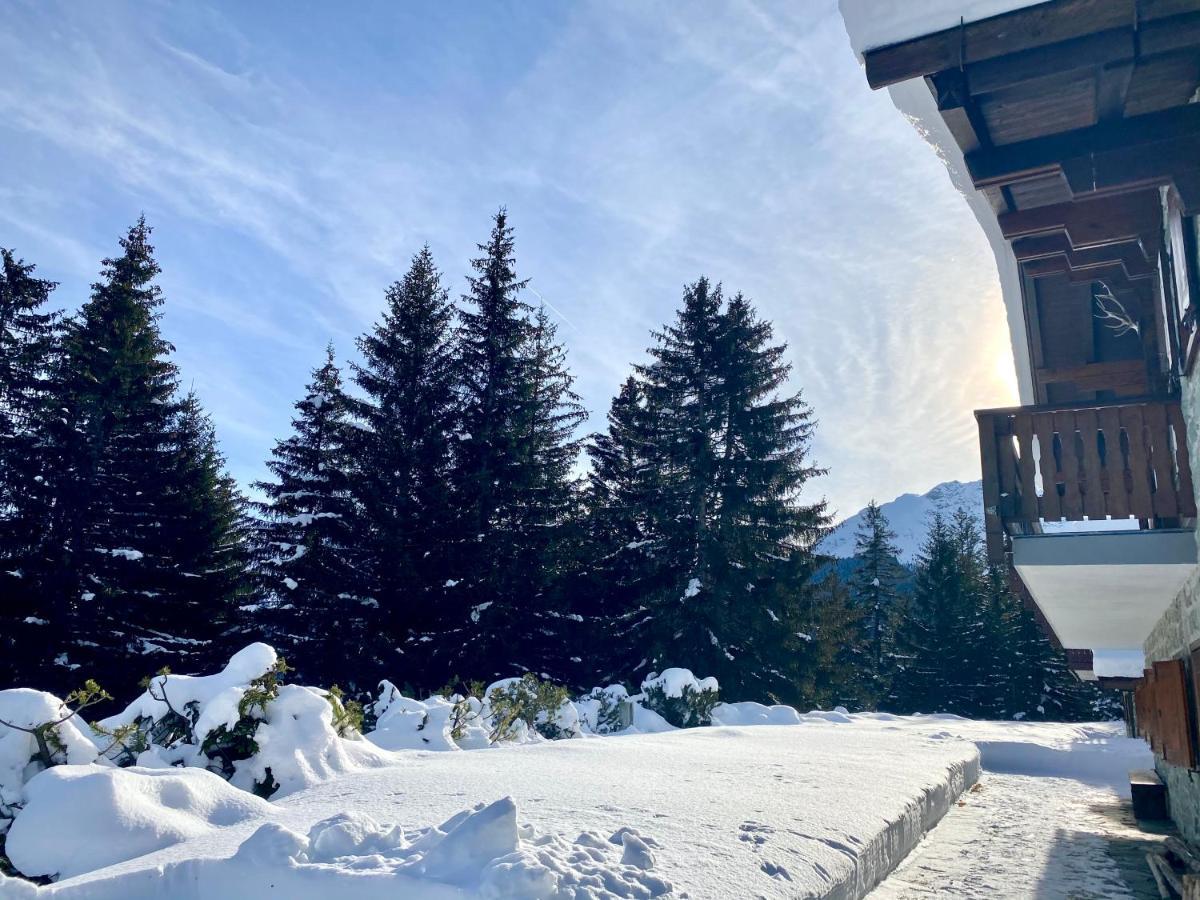 Chalet Wulli In Der Naehe Der Skianlagen ซาโวญิน ภายนอก รูปภาพ