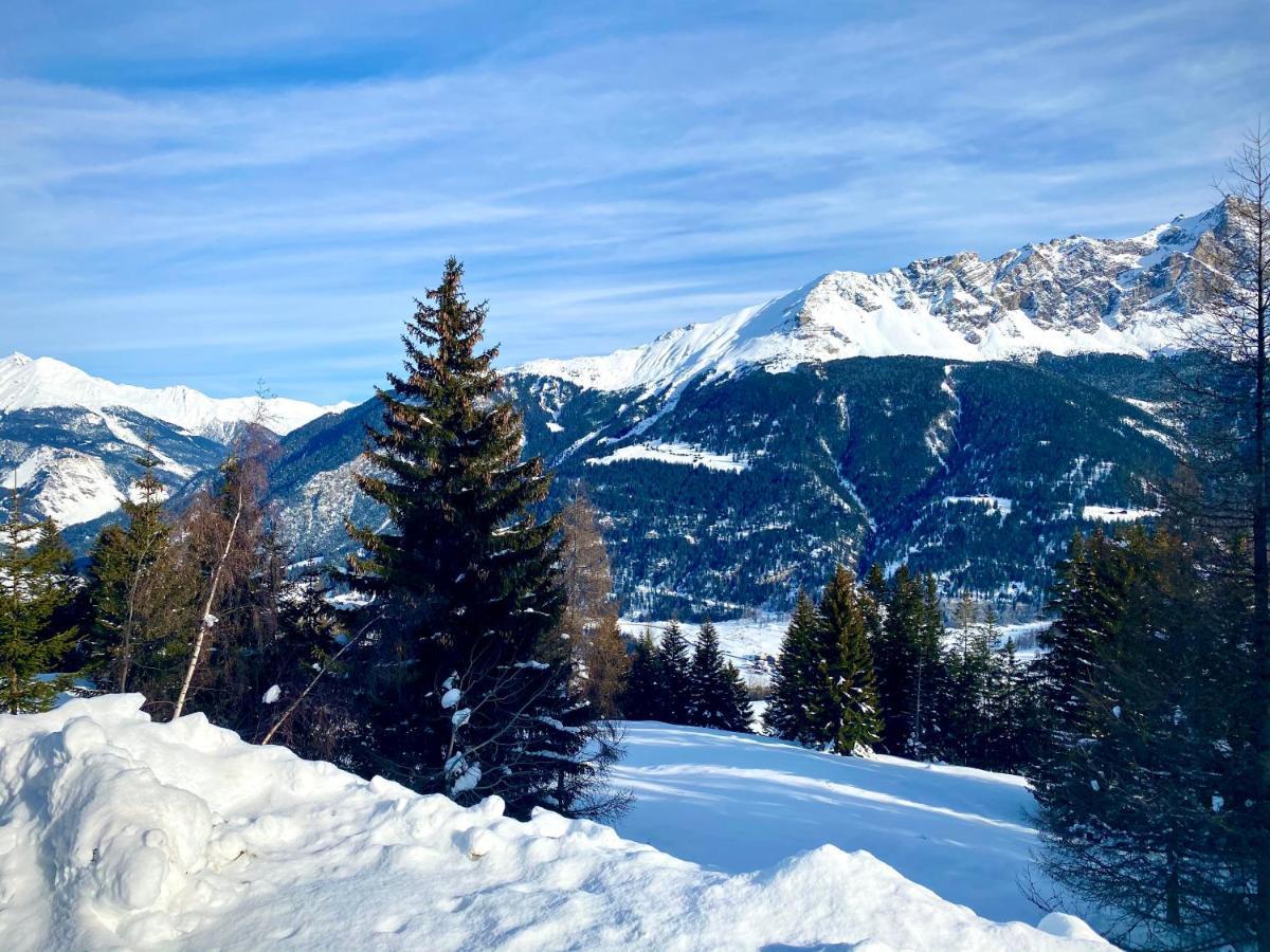 Chalet Wulli In Der Naehe Der Skianlagen ซาโวญิน ภายนอก รูปภาพ