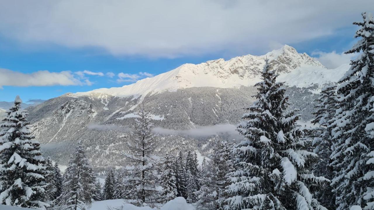 Chalet Wulli In Der Naehe Der Skianlagen ซาโวญิน ภายนอก รูปภาพ
